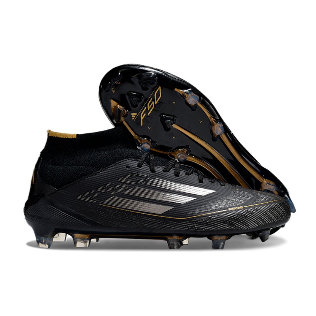 Chuteira Adidas F50 Elite Mid Feminina Dark Spark - Imagem 1