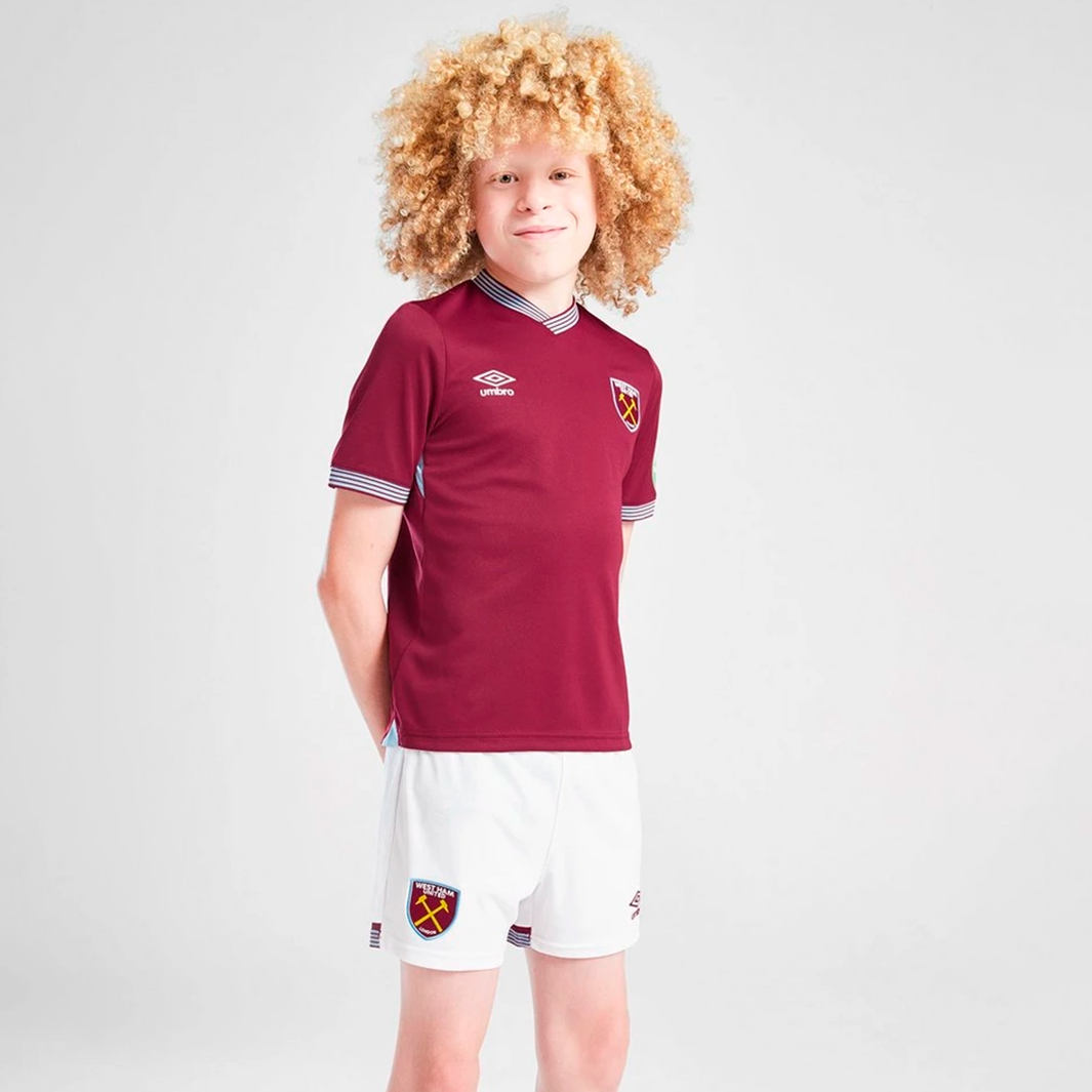 Kit Infantil West Ham 2025/26 Home - Imagem 1