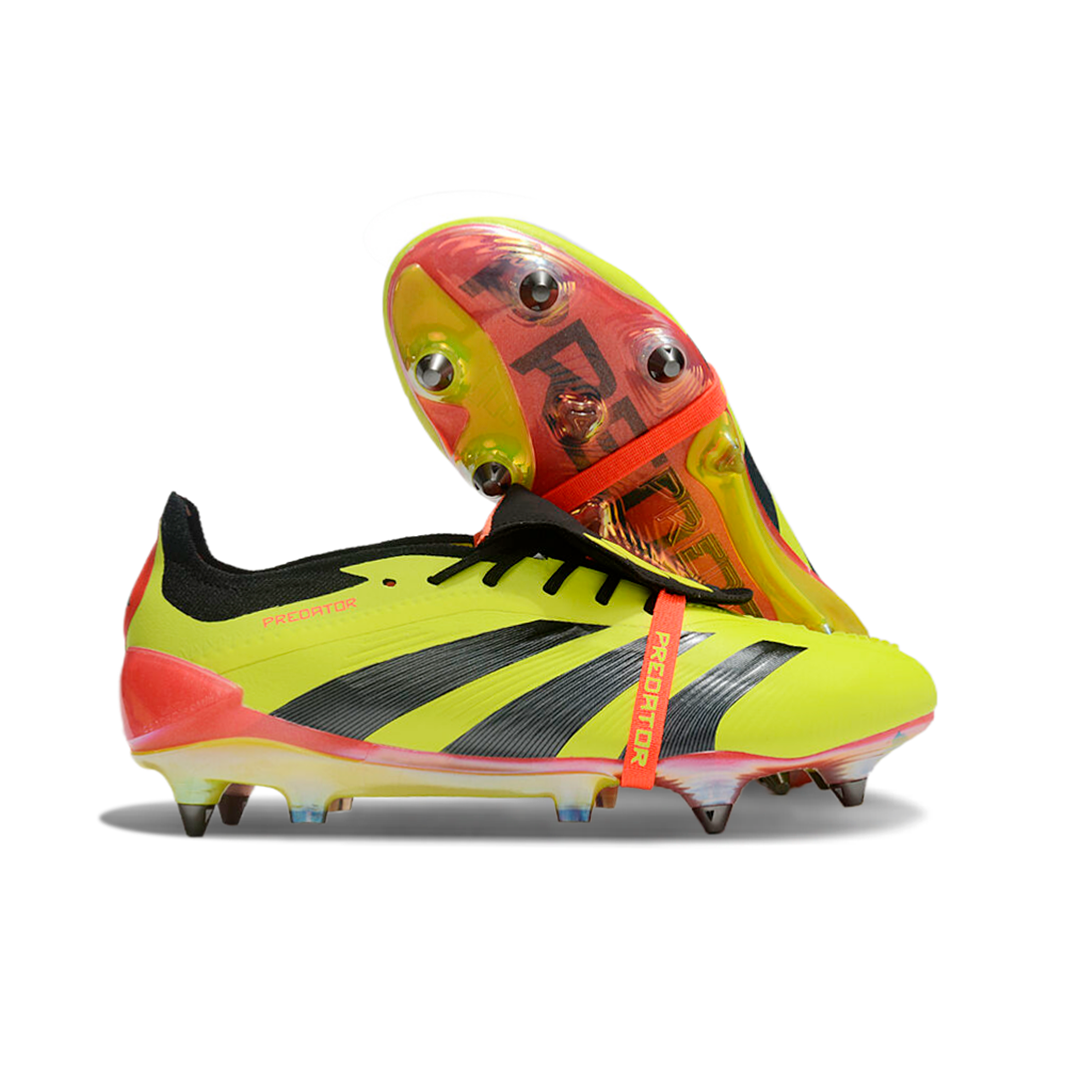 Chuteira Adidas Predator Elite Trava Mista Tongue Energy Citrus - Imagem 1