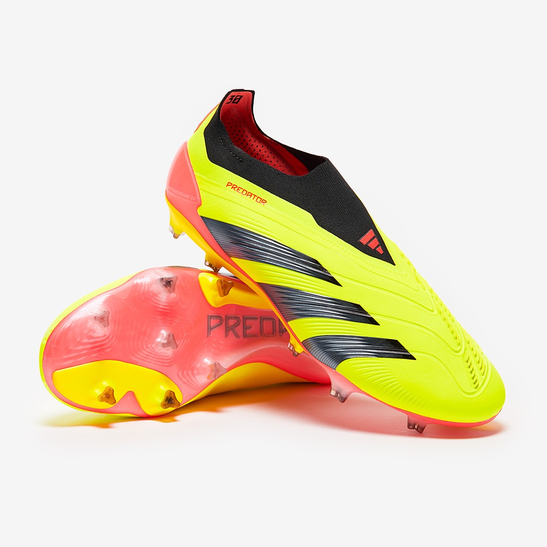 Chuteira Adidas Predator Elite Laceless Energy Citrus - Imagem 1