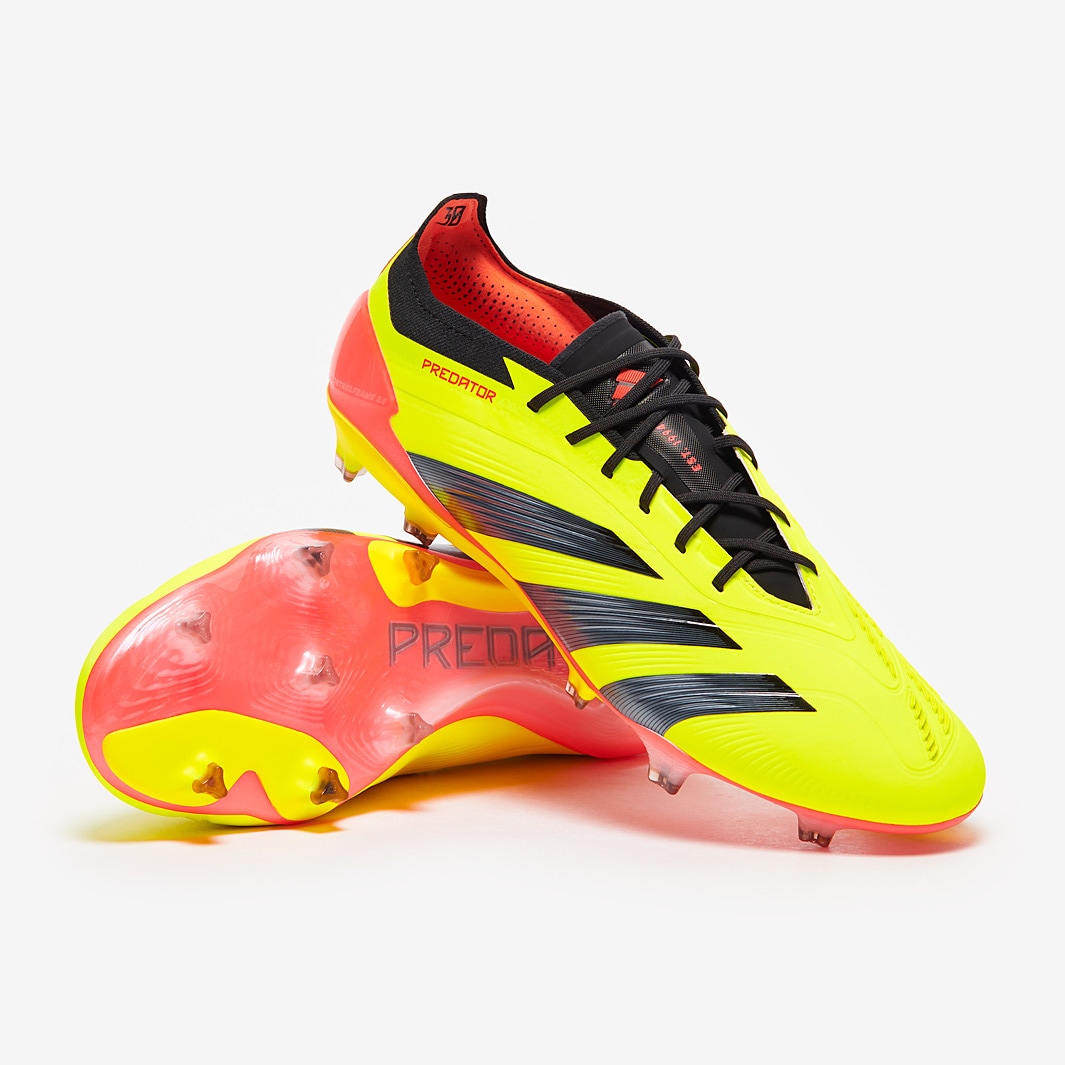 Chuteira Adidas Predator Elite Laced Energy Citrus - Imagem 1
