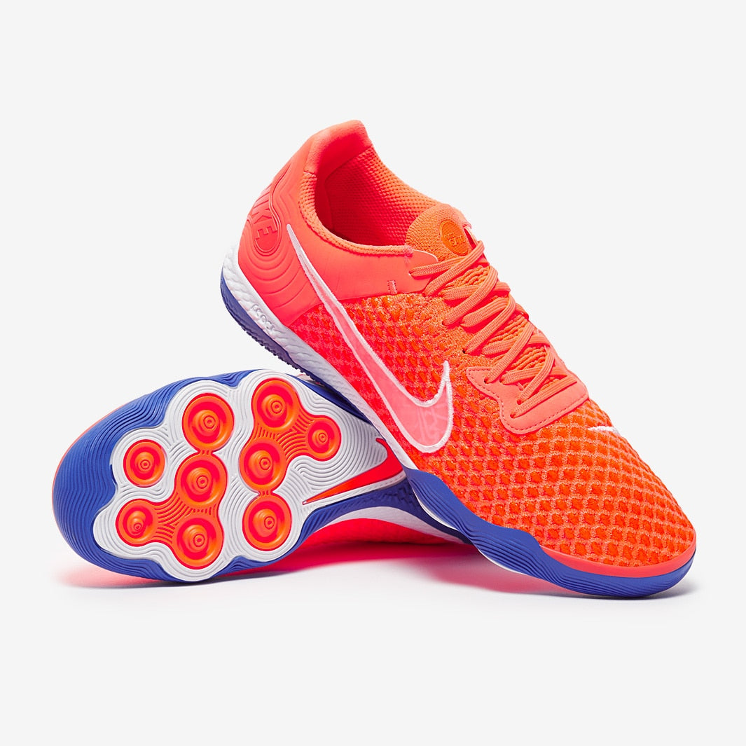 Chuteira Nike ReactGato Futsal – Lt Wild Mango/White - Imagem 1