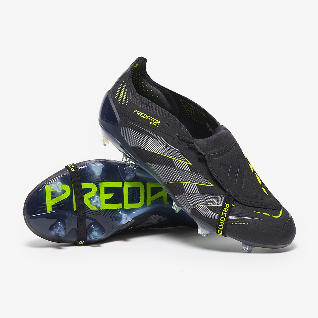 Chuteira Adidas Predator Elite Tongue Electric Stealth - Imagem 1