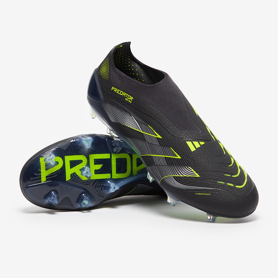 Chuteira Adidas Predator Elite Laceless Electric Stealth - Imagem 1