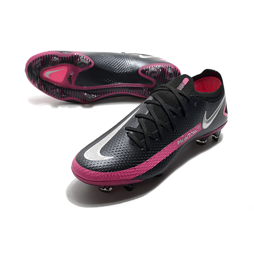 Chuteira Nike Phantom GT Elite Black/Pink - Imagem 1