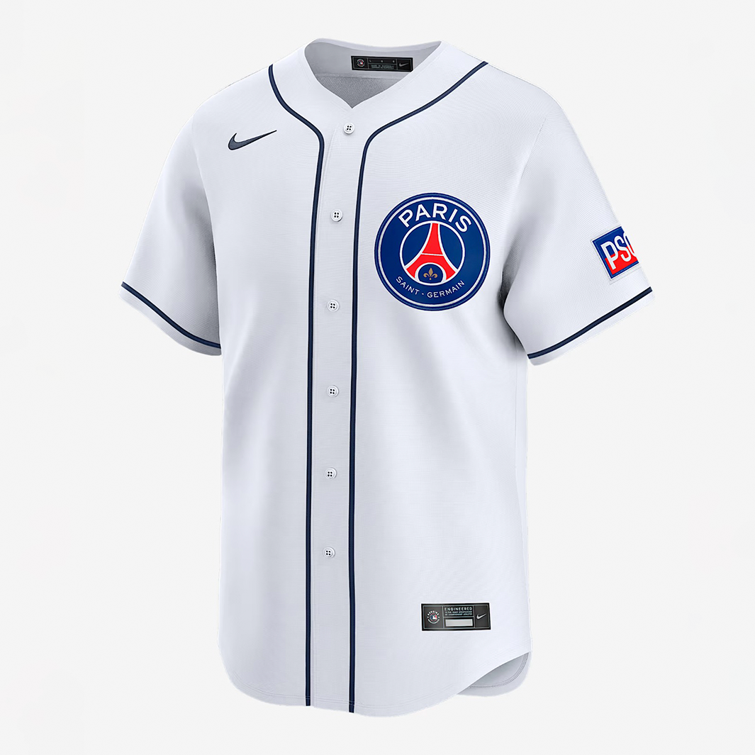 Camisa Paris Saint-Germain (PSG) 2025 Baseball – Torcedor - Imagem 1