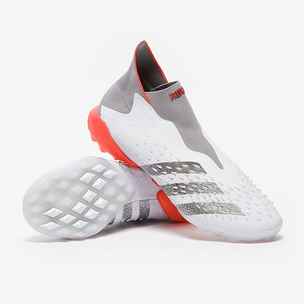 Chuteira Adidas Predator Freak + Society White Spark - Imagem 1