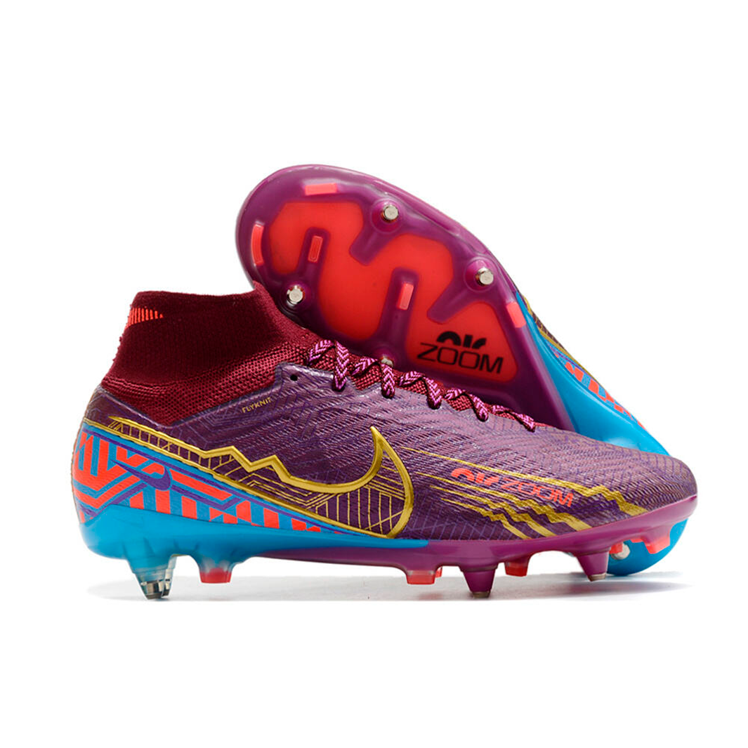 Chuteira Nike Air Zoom Mercurial Superfly 9 Elite KM ‘Mbappé’ Trava Mista - Imagem 1