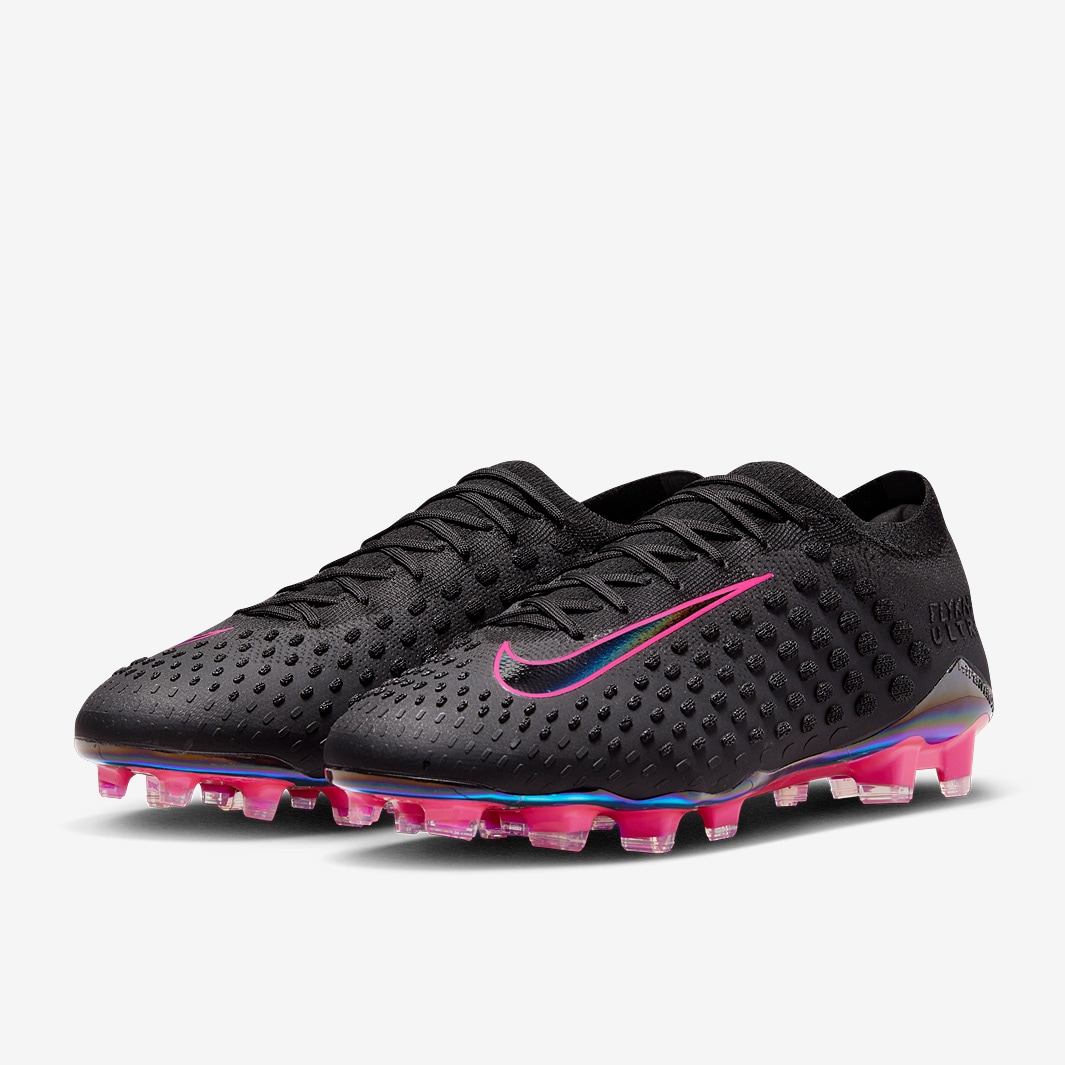 Chuteira Nike Phantom Ultra Venom Elite Black/Pink - Imagem 1
