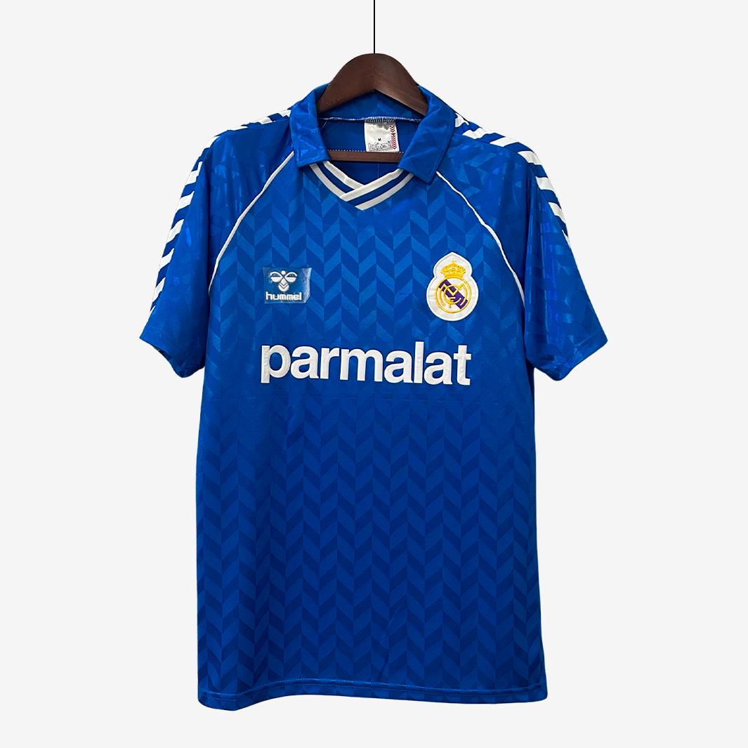 Camisa Real Madrid 1986/88 Away – Retrô - Imagem 1