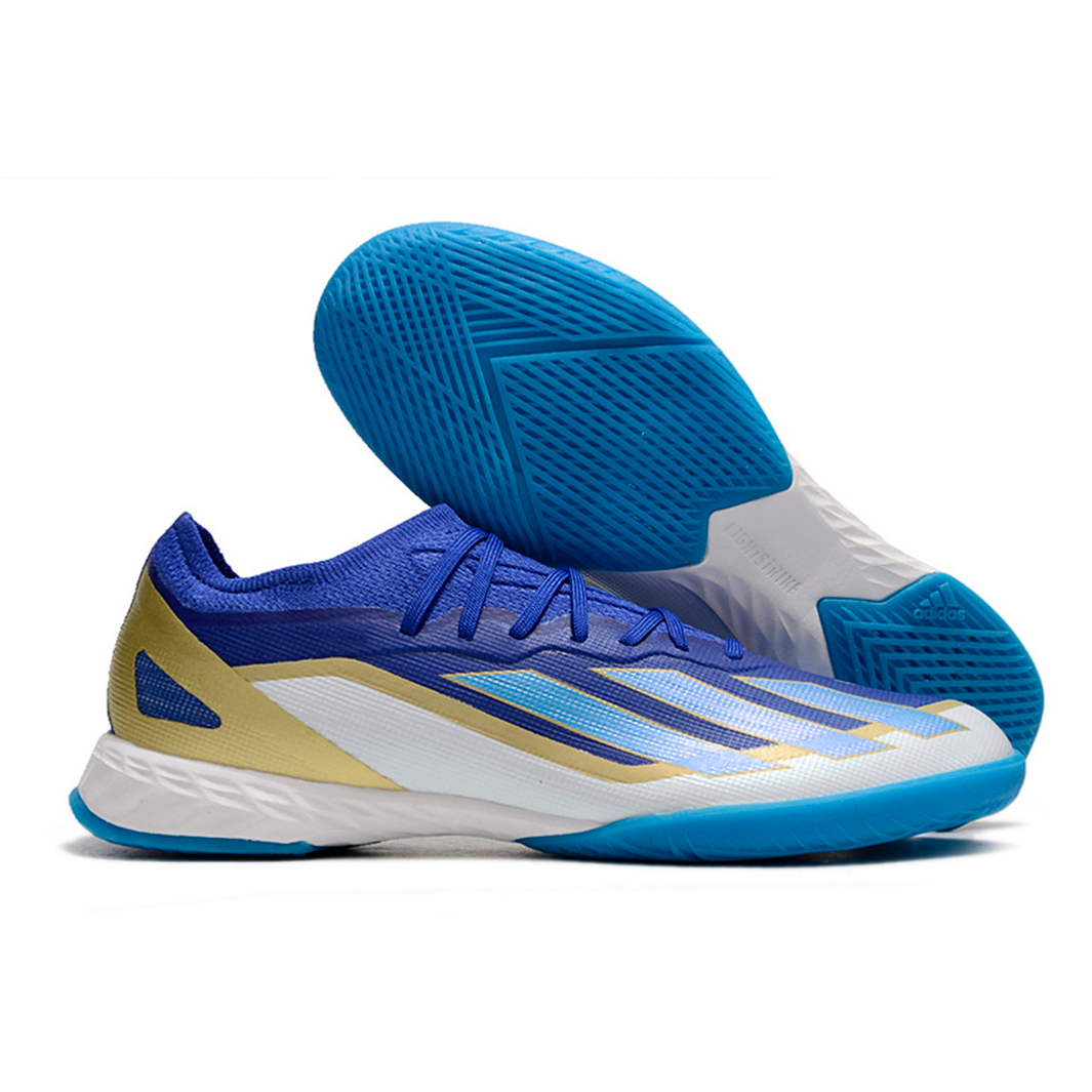 Chuteira Adidas X Crazyfast .1 Futsal Messi Spark Gen10s - Imagem 1