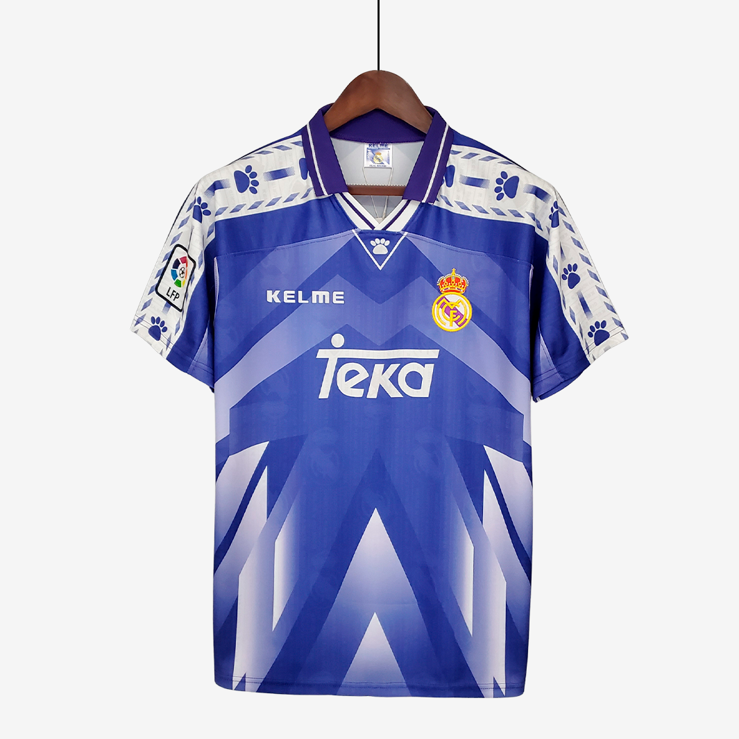 Camisa Real Madrid 1996/97 Away – Retrô - Imagem 1