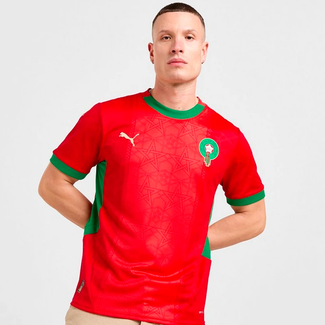 Camisa Marrocos 2025 Home – Torcedor - Imagem 1