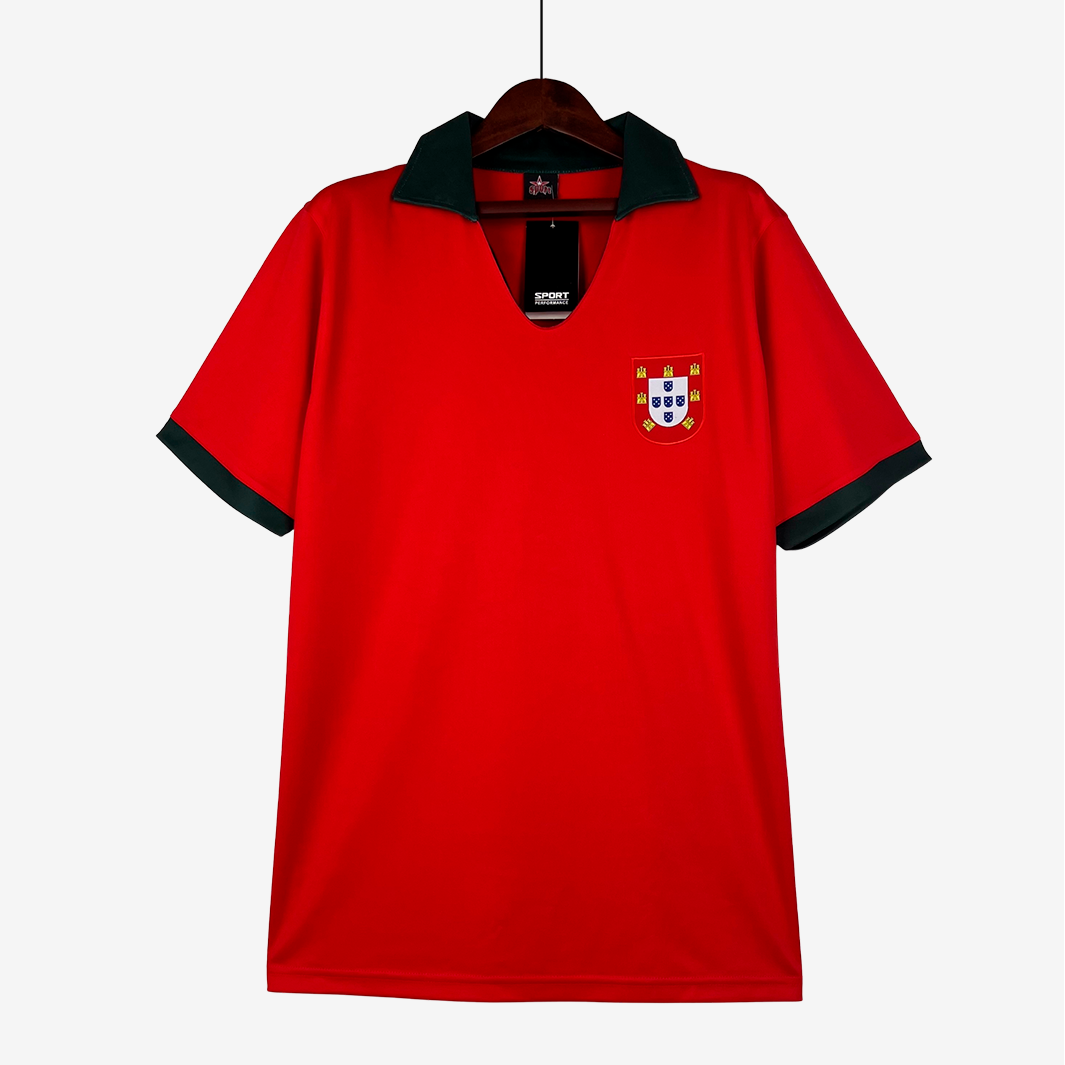 Camisa Portugal 1972 Home – Retrô - Imagem 1