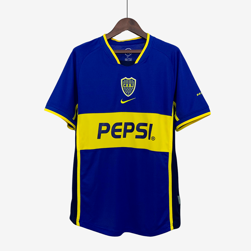 Camisa Boca Juniors 2002/03 Home – Retrô) - Imagem 1