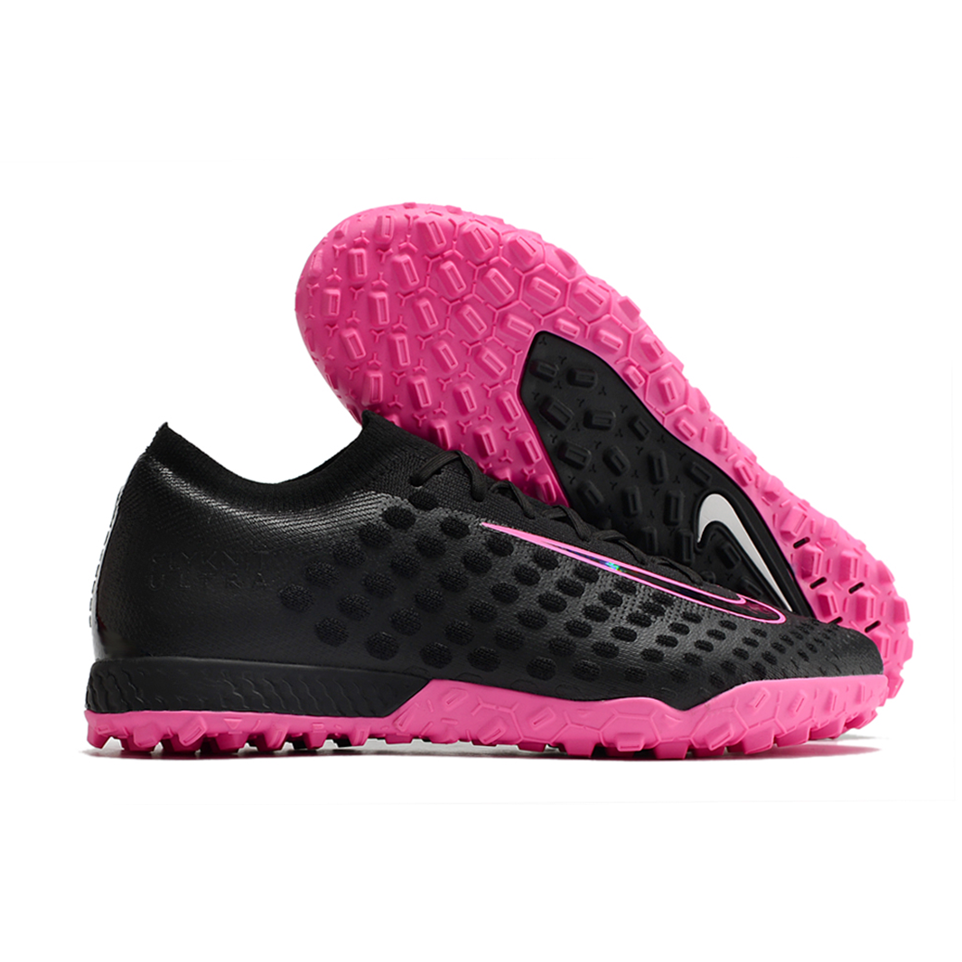 Chuteira Nike Phantom Ultra Venom Society Elite Black/Pink - Imagem 1