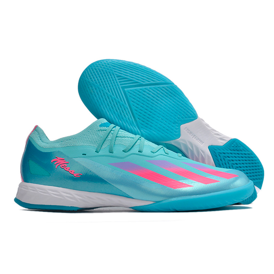 Chuteira Adidas X Crazyfast .1 Futsal Messi x Miami - Imagem 1