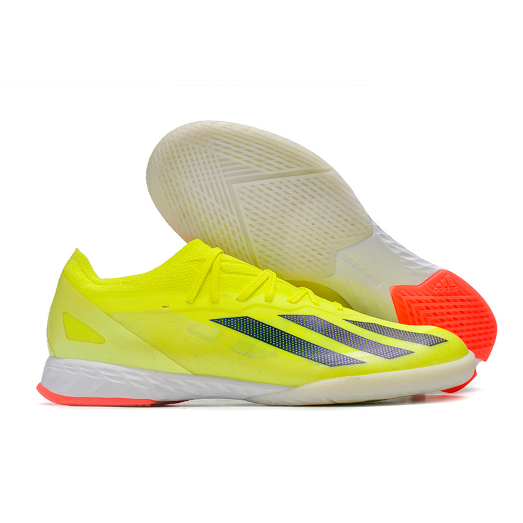 Chuteira Adidas X Crazyfast .1 Futsal Solar Energy - Imagem 1