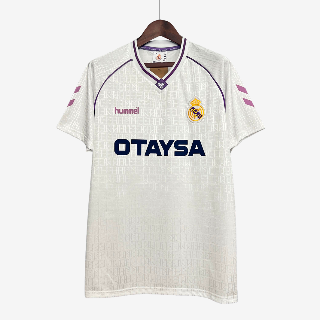 Camisa Real Madrid 1990/92 Home – Retrô - Imagem 1
