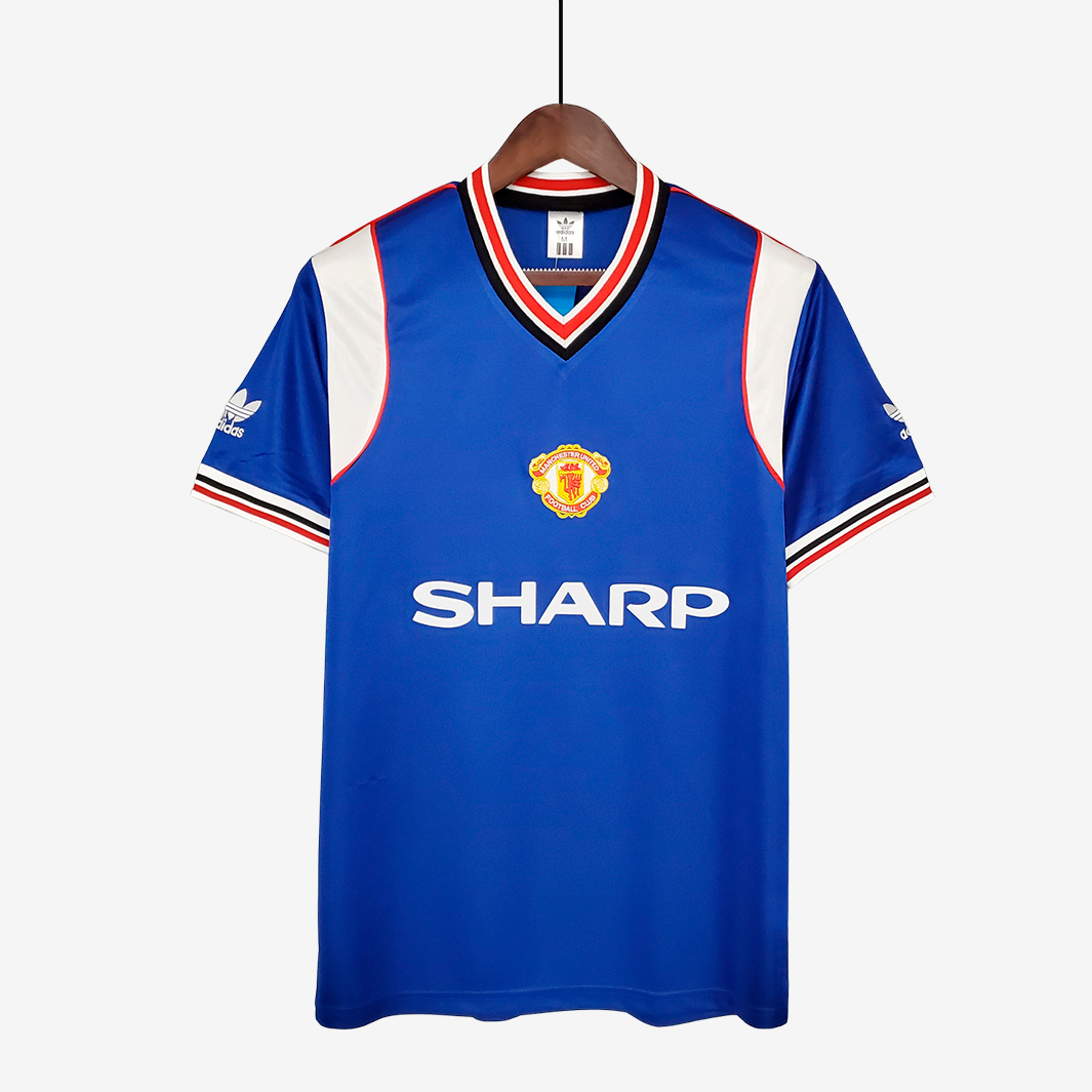 Camisa Manchester United 1985/86 Away – Retrô - Imagem 1