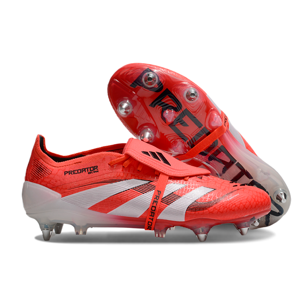 Chuteira Chuteira Adidas Predator Elite Trava Mista Tongue Pure Victory - Imagem 1