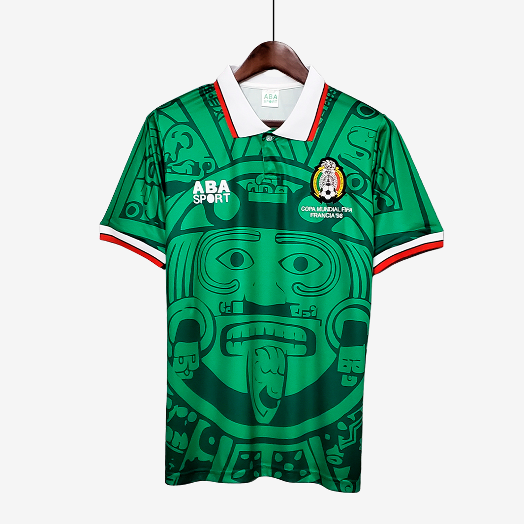 Camisa México 1998 Home – Retrô - Imagem 1