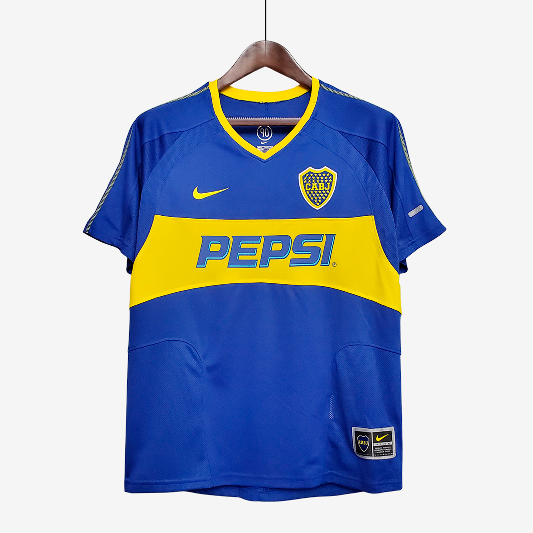 Camisa Boca Juniors 2003/04 Home – Retrô - Imagem 1