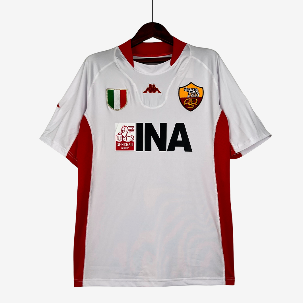Camisa AS Roma 2001/02 Away – Retrô - Imagem 1