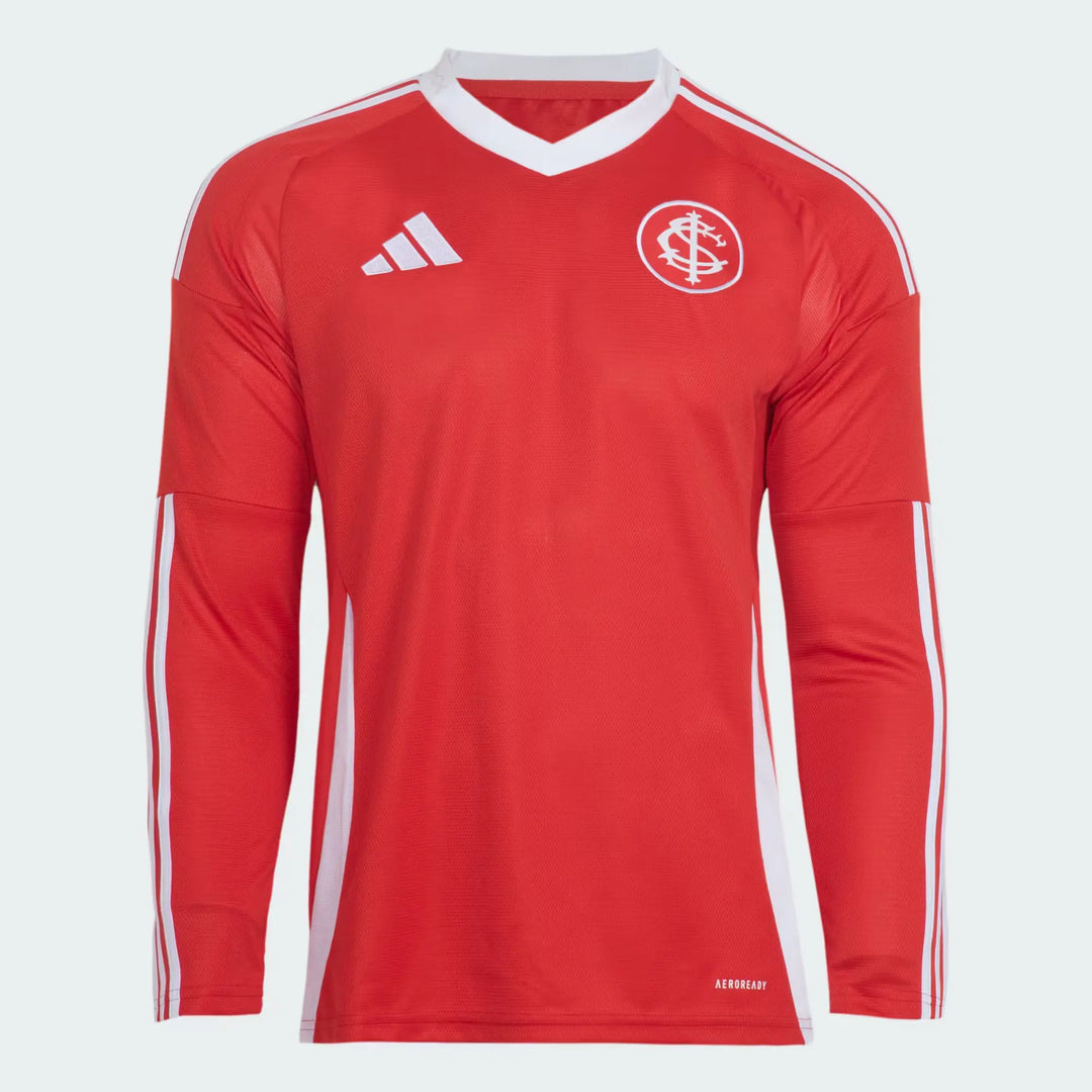 Camisa Internacional 2025/26 Home Manga Longa – Torcedor - Imagem 1