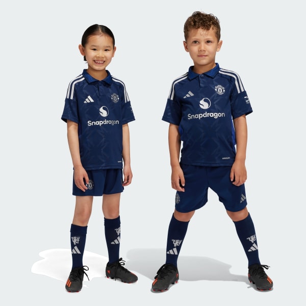 Kit Infantil Manchester United 2024/25 Away - Imagem 1