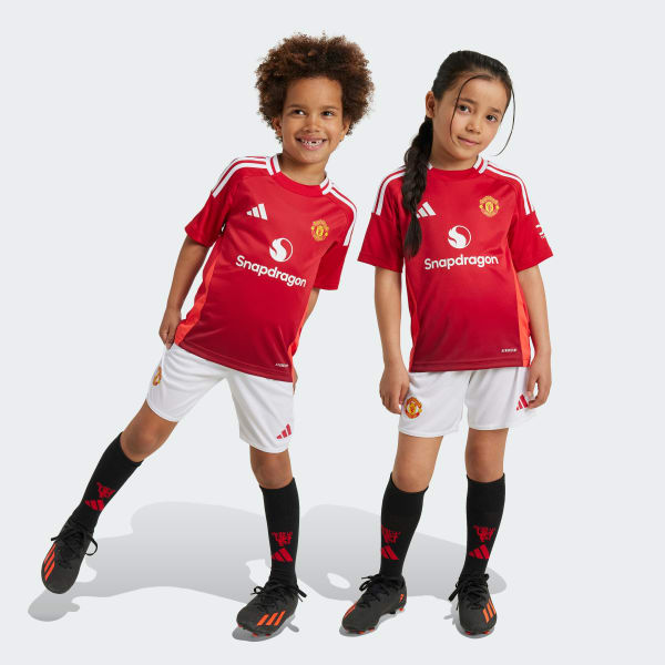 Kit Infantil Manchester United 2024/25 Home - Imagem 1
