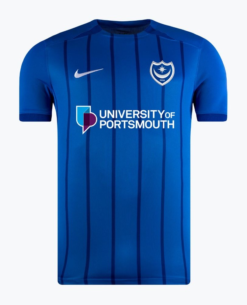 Camisa Portsmouth 2024/25 Home – Torcedor - Imagem 1