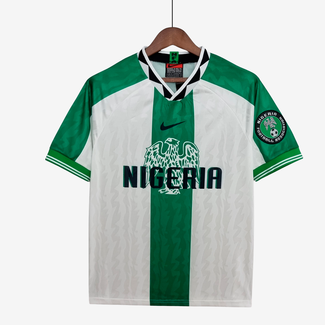 Camisa Nigéria 1996/98 Away – Retrô - Imagem 1