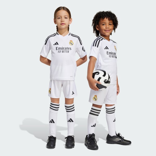 Kit Infantil Real Madrid 2024/25 Home - Imagem 1